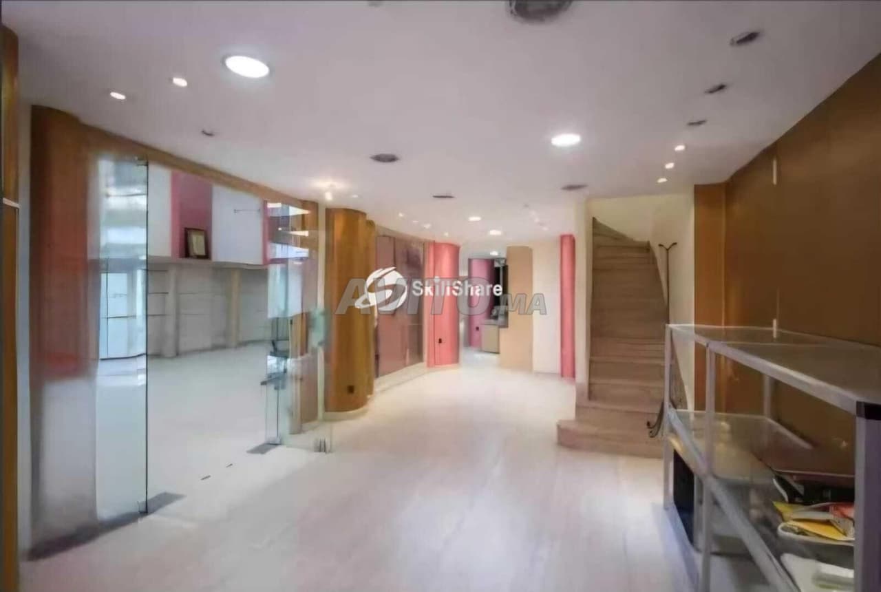 Local aménagé 570 m² à louer – Fès Agdal