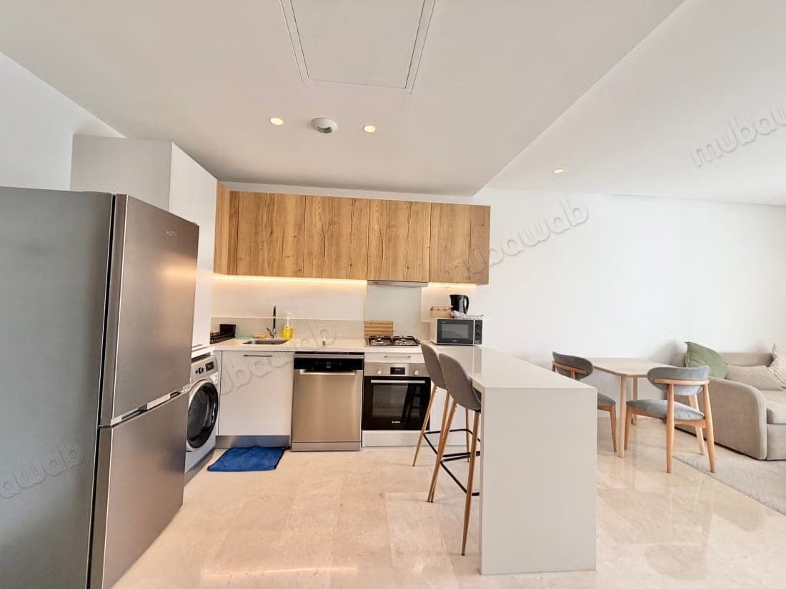 شقة فاخرة للكراء في Casablanca Finance City. غرفة نوم واحدة. مفروشة