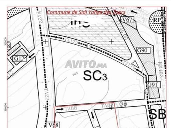 Terrain de 40900 m² à Tamesna