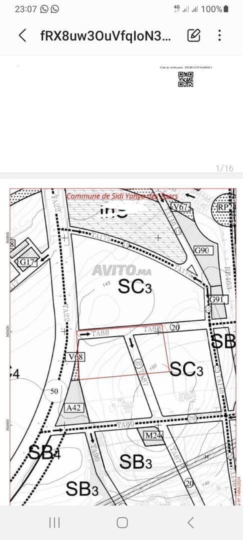 Terrain de 40900 m² à Tamesna