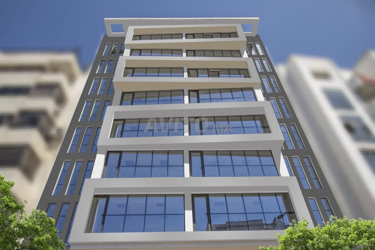 60m² office floor for rent in Victoria Bouskoura