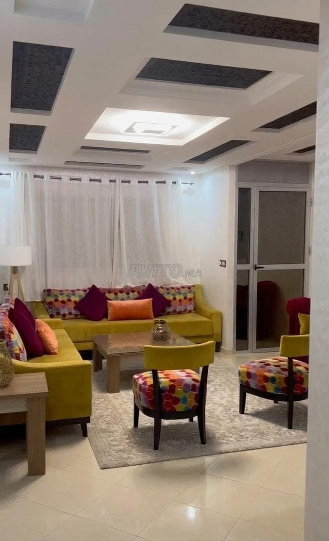 Apartamento de lujo en alquiler oficial - Hay Haraz - El Jadida