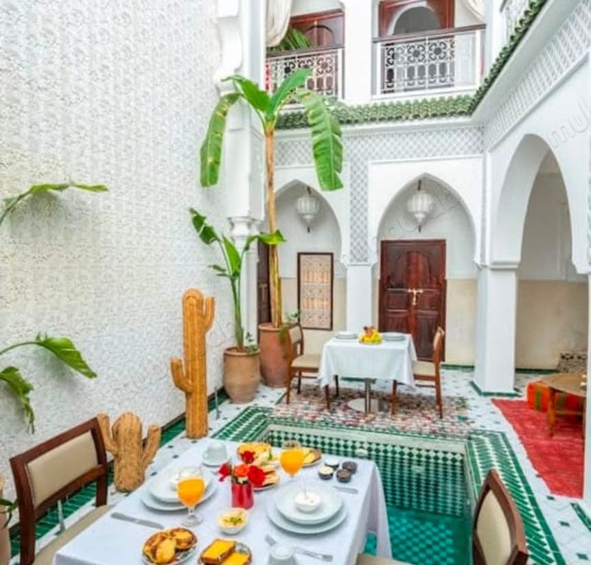 Riad muy bien situado en la medina