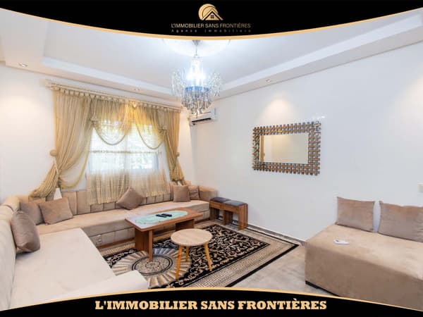 Apartamento amueblado en alquiler en la Route d'Amizmiz, Marrakech – planta baja con jardín privado – 83…