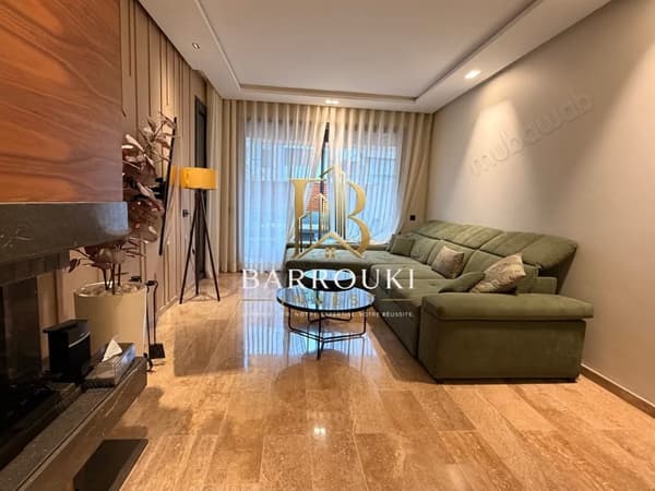 Appartement meublé avec jardin à vendre à Opale Square – Dar Bouazza