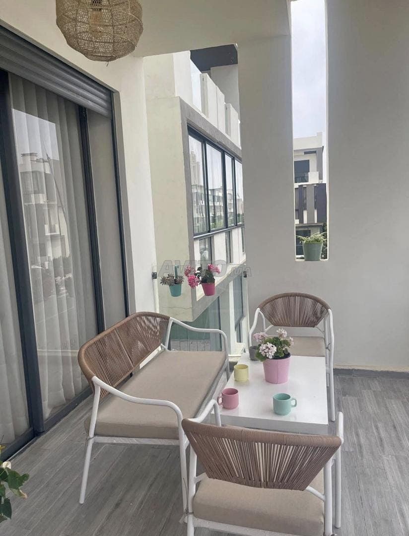 Möblierte Wohnung zur Miete, 100 m², in Dar Bouazza