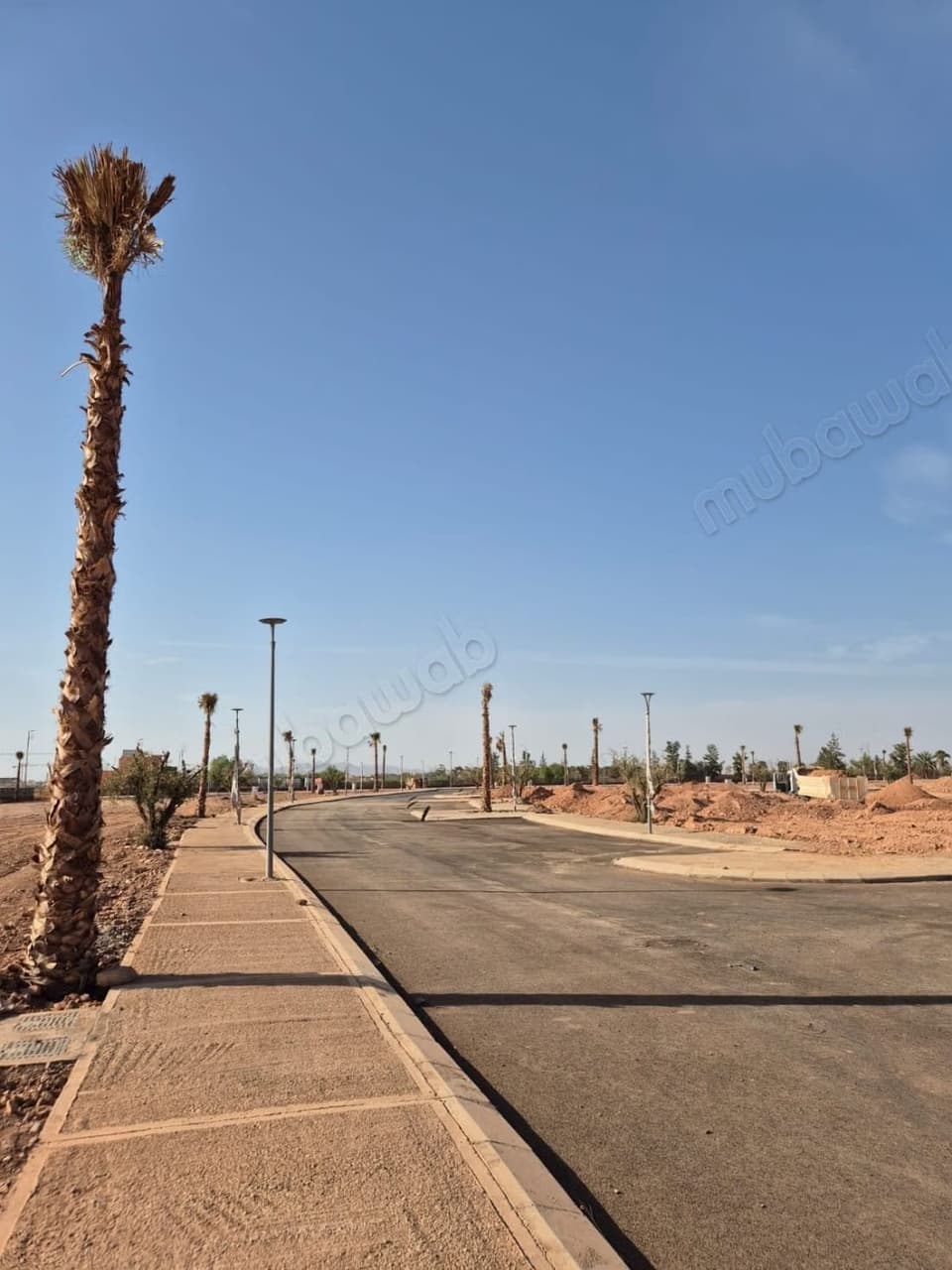 Atlas golf resort, 6 km van de route de Fès, prachtig bouwrijp terrein op het zuiden