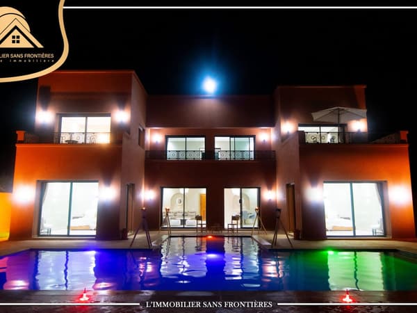 Villa meublée à vendre – Piscine – Route de l’Ourika km 17, Marrakech