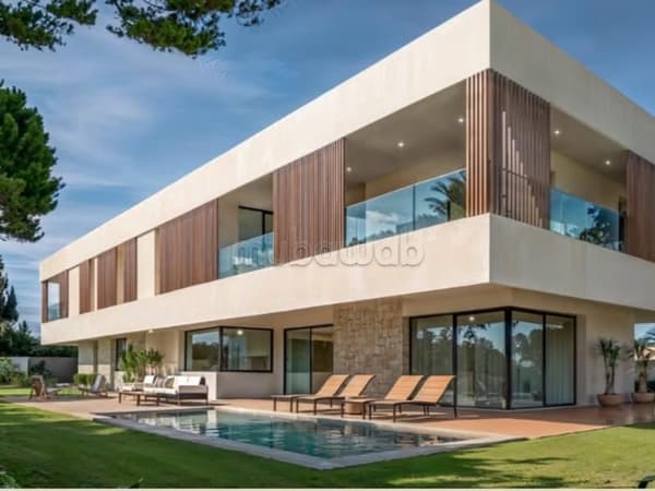 Route de l’Ourika: Villa neuve contemporaine au design épuré, 4 Suites, Piscine