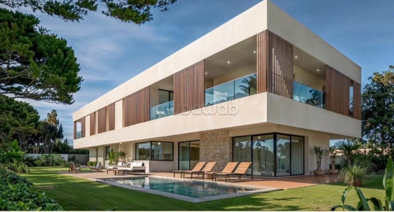 Route de l’Ourika: Villa neuve contemporaine au design épuré, 4 Suites, Piscine