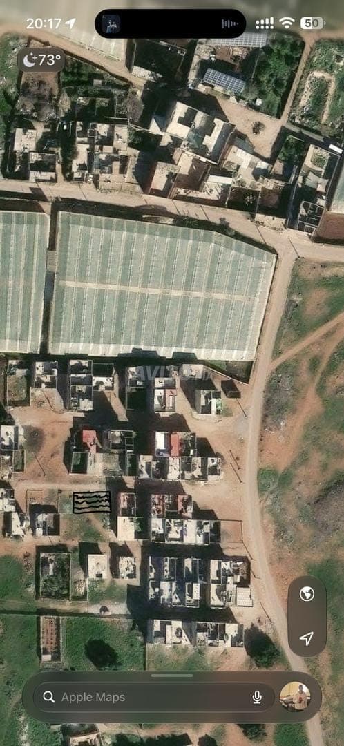 Terreno di 140 m² a Douar Idazen, Biougra, doppio fronte