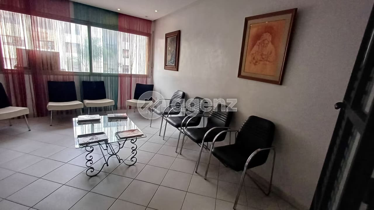 Office for rent 141 m² Maârif Casablanca
