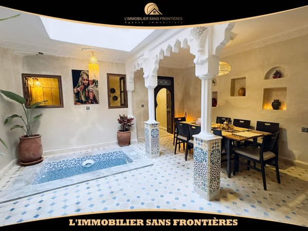 Riad meublé à vendre à Médina, 65 m², Marrakech