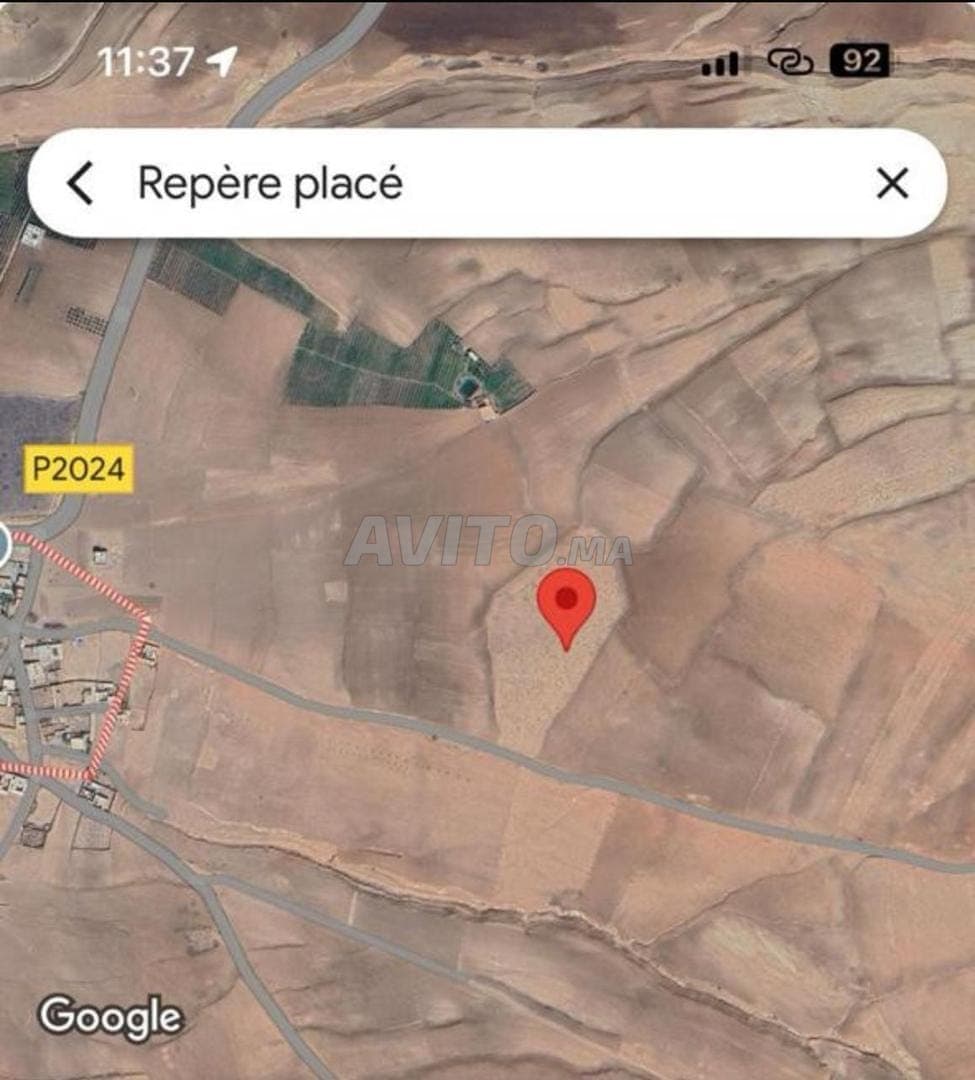 Terrein te koop aan de route d'Amzmiz