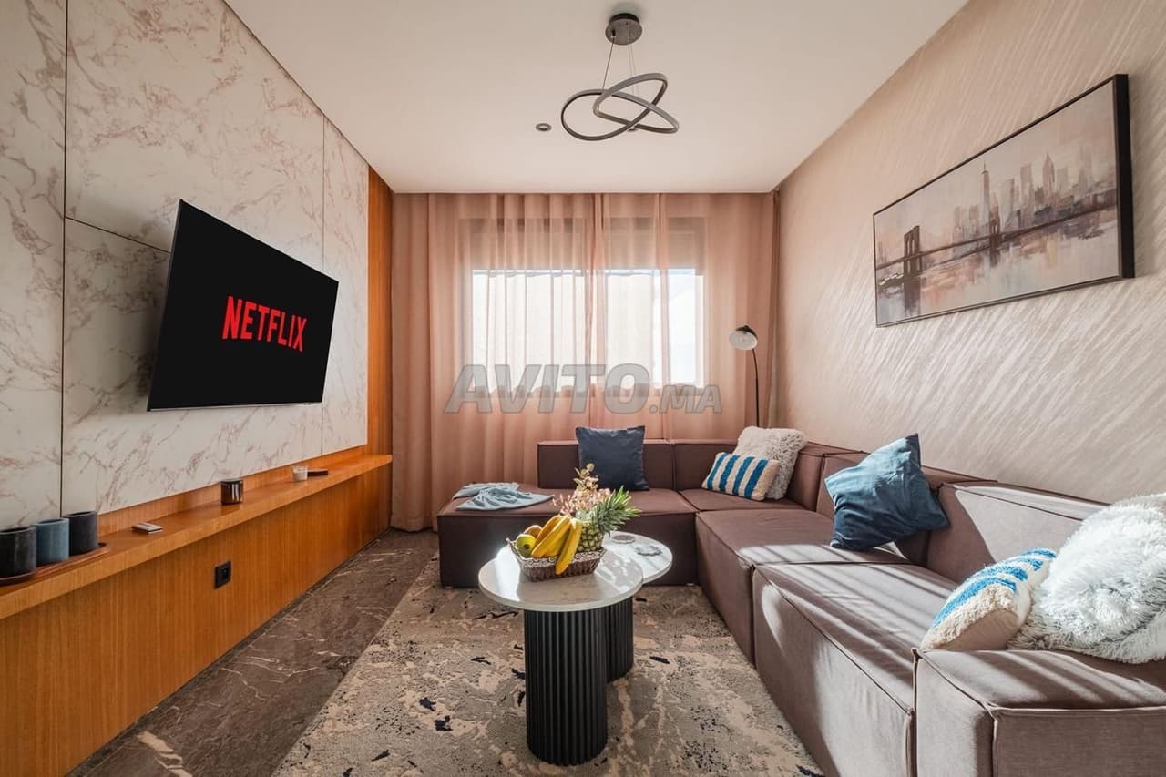 appartement haut standing route Casablanca