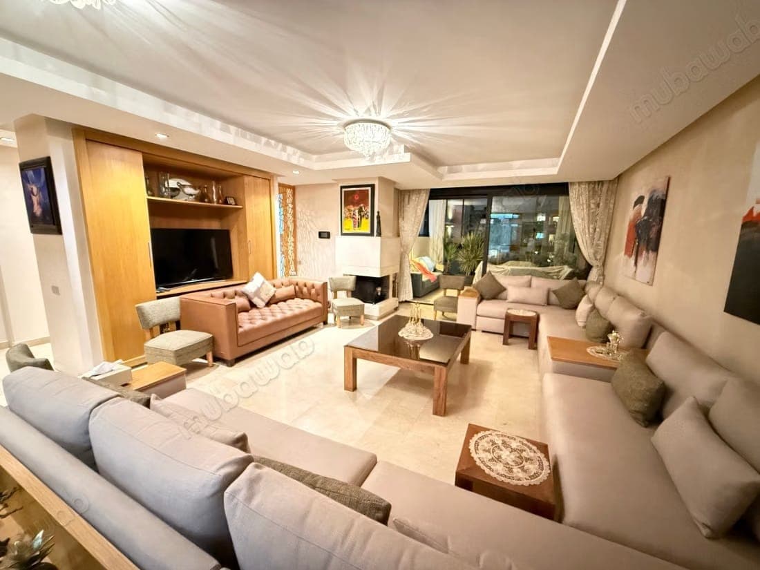 Location d’un superbe appartement meublé sur orangeraie souissi