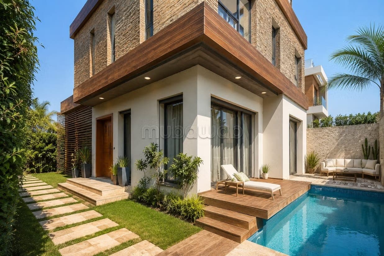 Villa contemporaine avec piscine à vendre