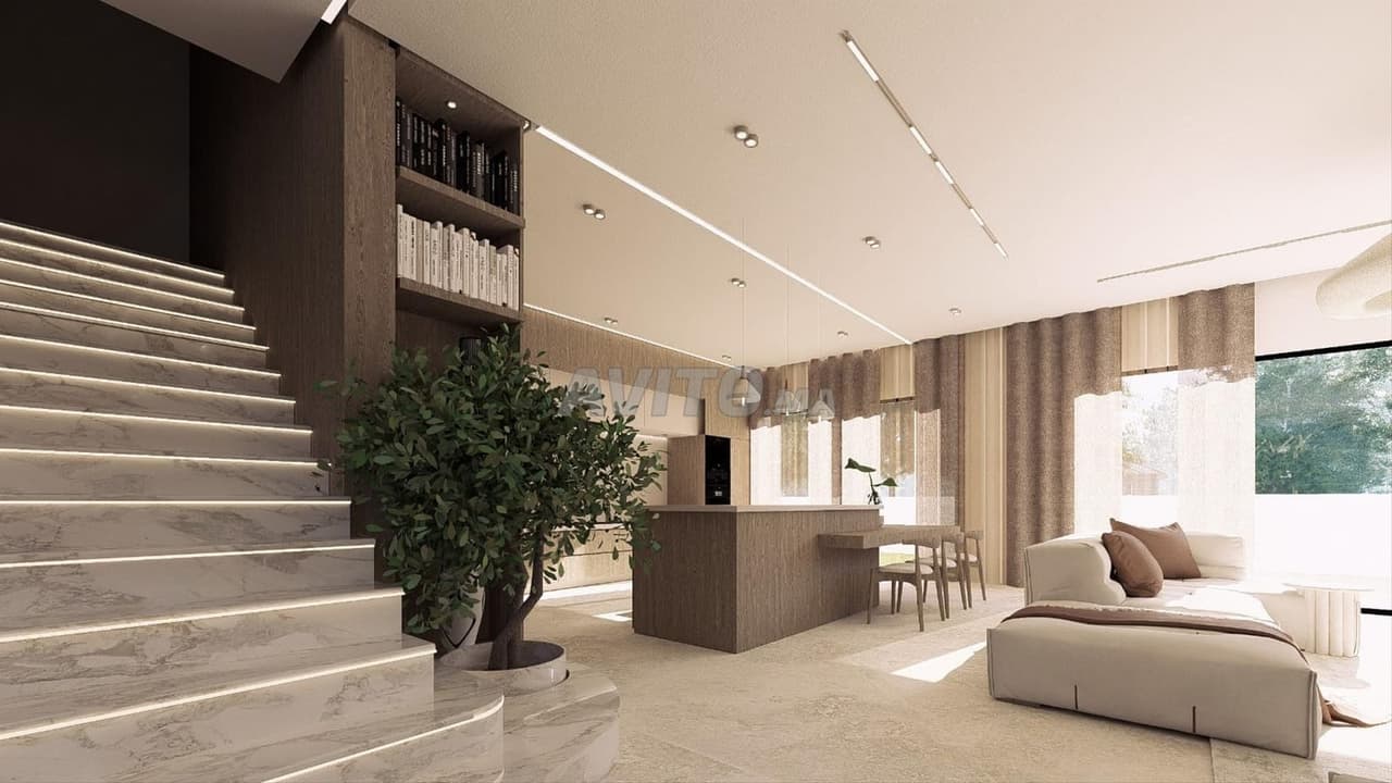 Semi-finished villa, gated residence