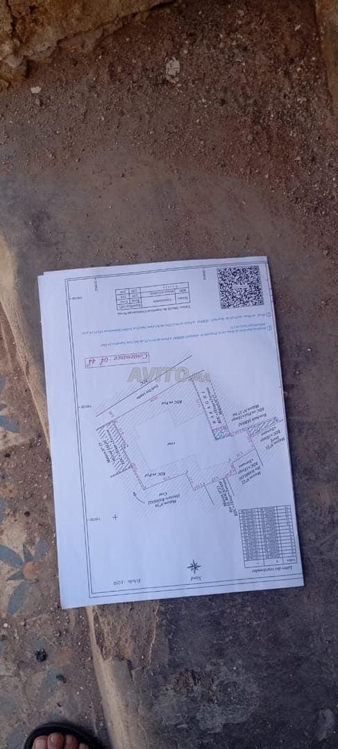 Perceel van 445 m² in de kasbah