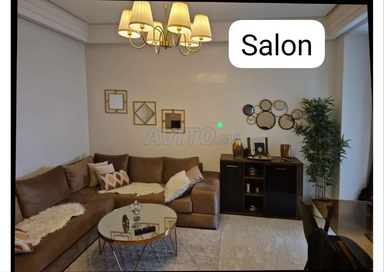 Location bel appt meublé standing Casa-Almaz