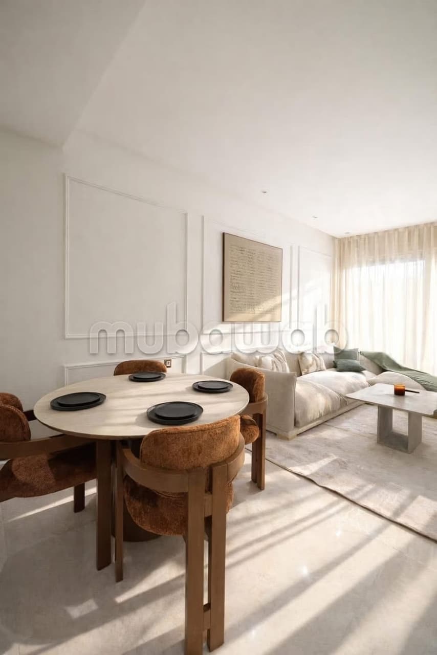 Vente d'un bel appartement à Oasis. 1 Pièce. Salon Marocain et antenne parabolique