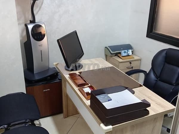 Bureau équipé colocation à louer à Guéliz Marrakech
