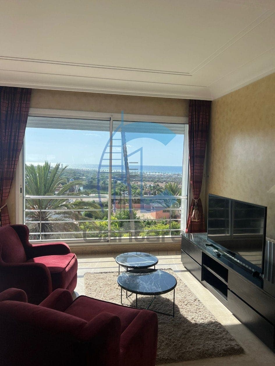 TE HUUR MOOI GEMEUBILEERD APPARTEMENT -AIN DIAB -