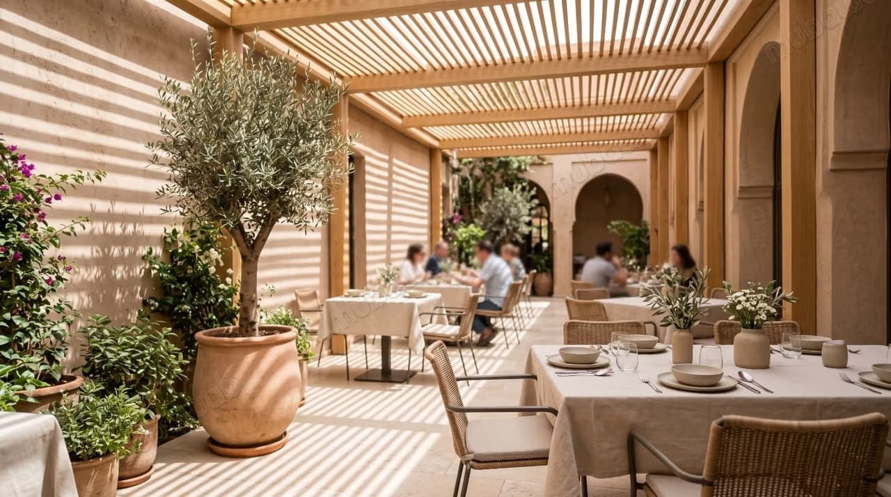 Operating restaurant 315m2 Gueliz