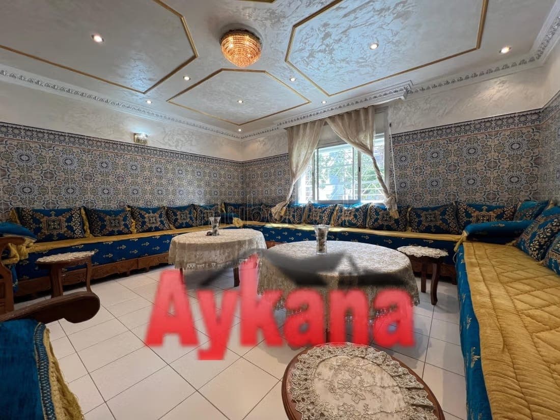 Vente appartement rdj hay riad, rabat