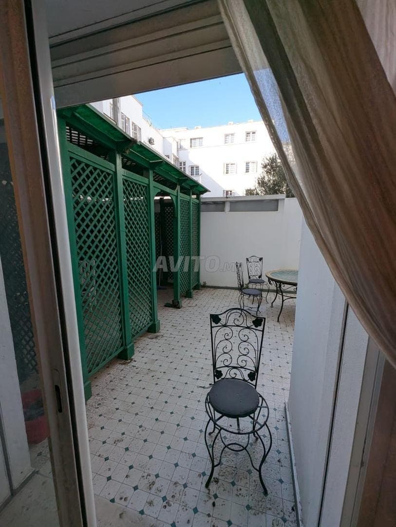 For rent luxury furnished studio Gauthier - terrace