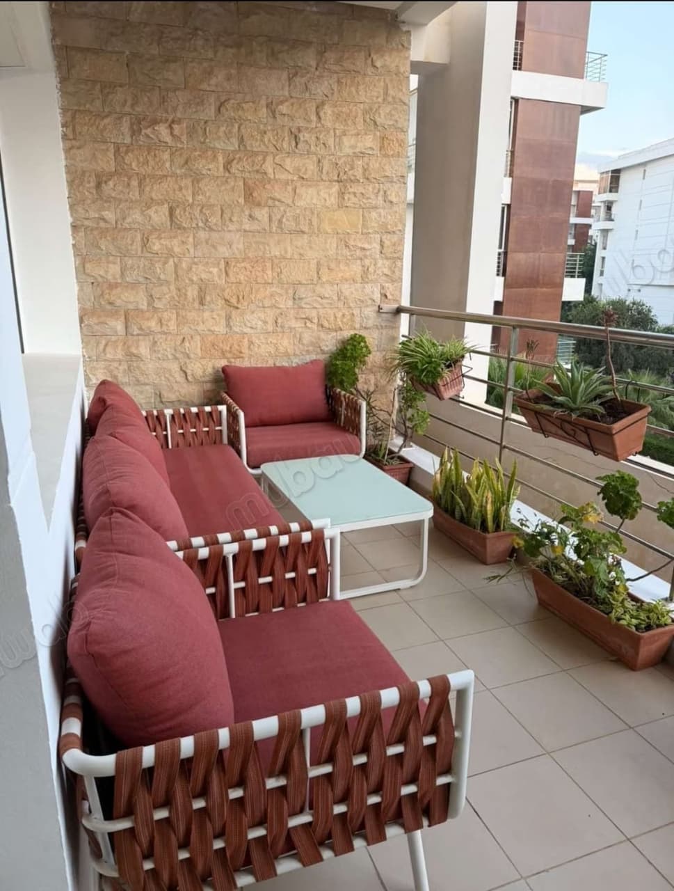 Appartement à louer à Riyad. 3 chambres agréables. Meublé