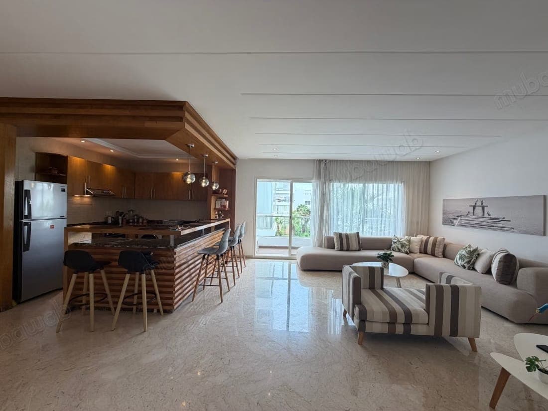 Sublime appartement à louer sur Dar Bouazza