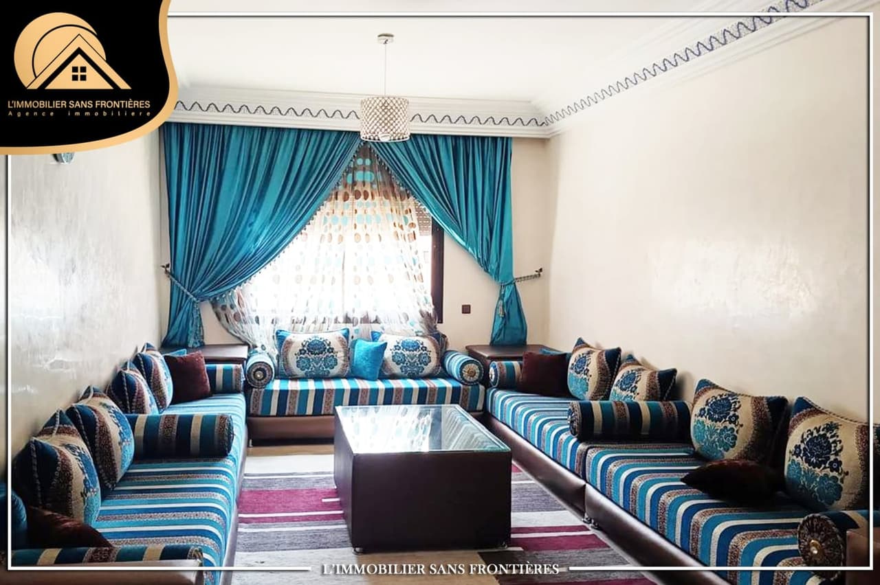 Appartamento arredato in affitto a Hivernage, 80m², Marrakech