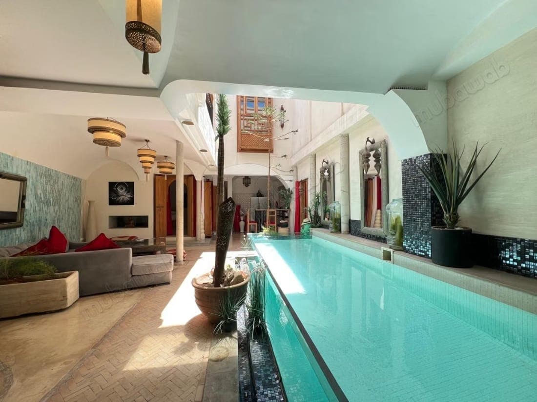 Riad à vendre 4 ch avec piscine Sidi Mimoun