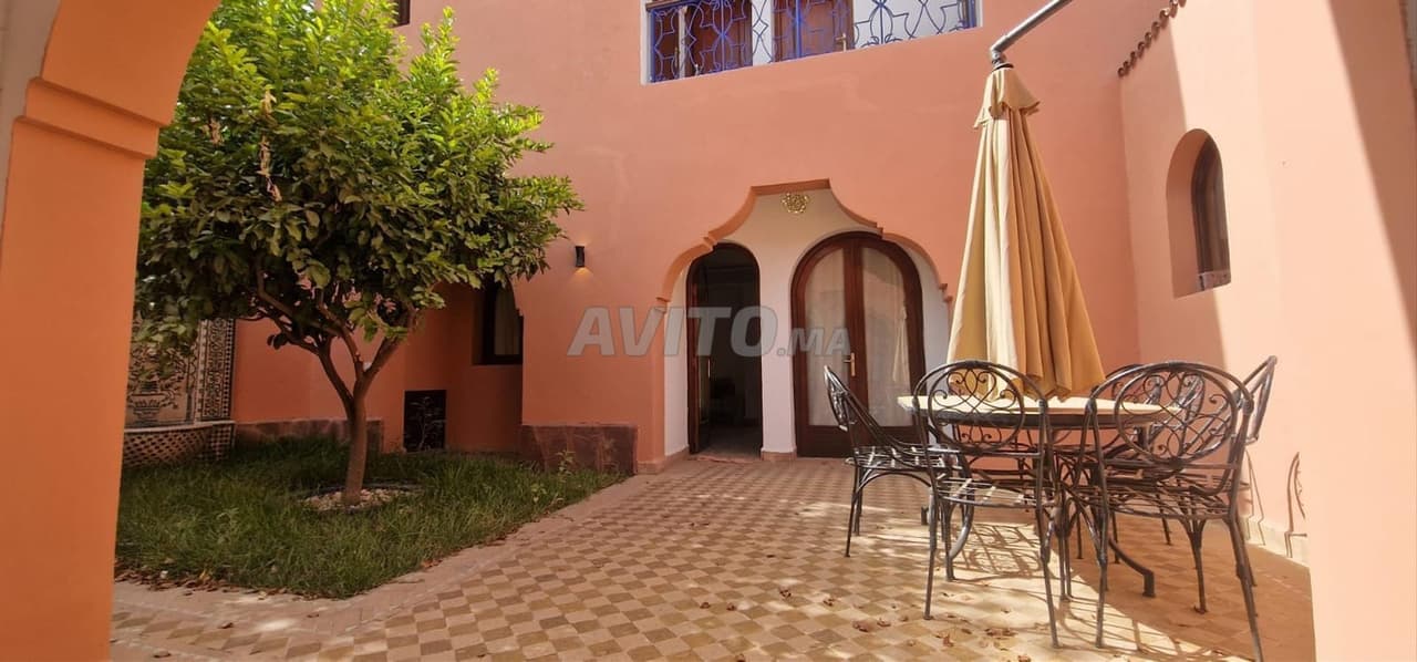 Prächtiges Riad zur Miete in der Palmeraie