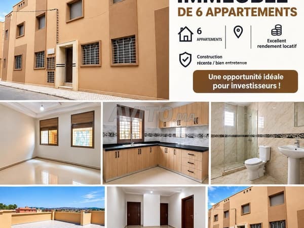 Building of 6 apartments