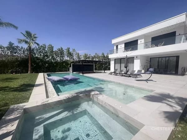 Villa contemporaine kms11 Route de Tahanaout