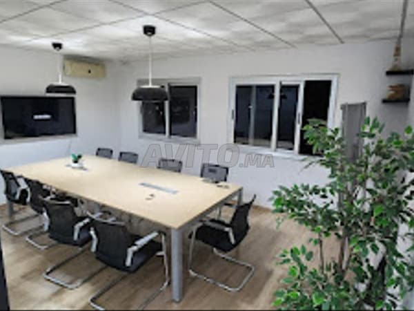 Bureau bien équipé 95m² Centre Kénitra