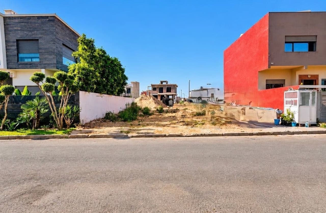 Perceel voor villa van 356 m² te koop in Bouskoura Bouskoura
