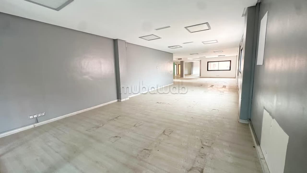 For Rent Large Office with View of Avenue Mohammed V
