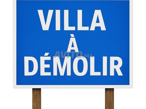Opportunité d’investissement Villa à démolir