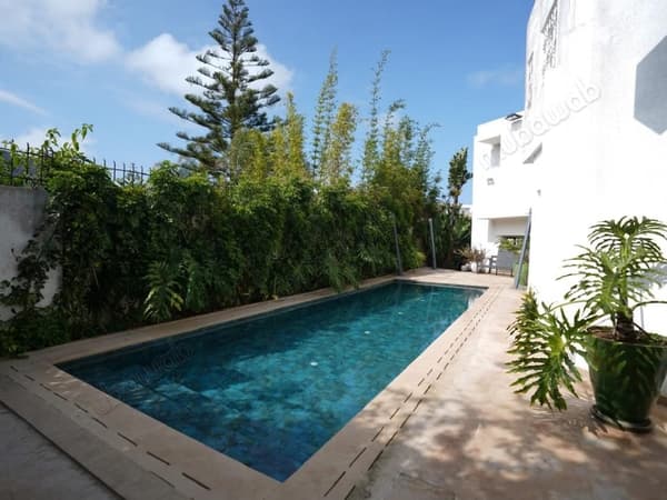Anfa location villa meublé 3chambres piscine
