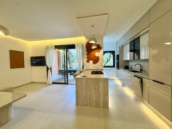 Palmeraie: Appartement 2 Chs entièrement rénové