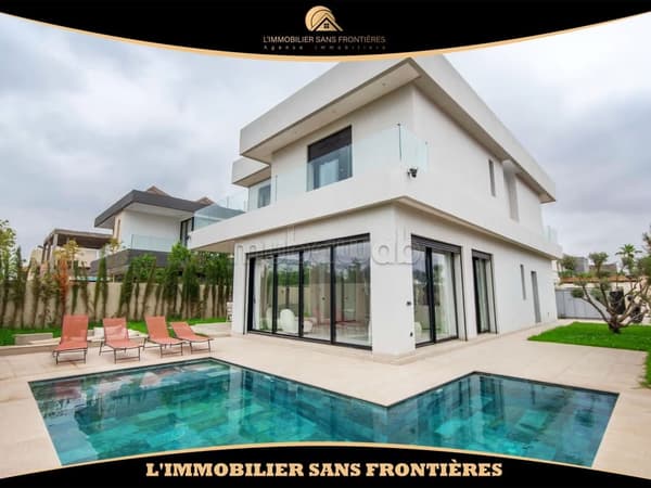 Furnished villa for sale on Route d’Ourika, Golf Akenza km 10, 480 m², Marrakech