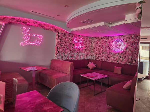 Café restaurant deux façades luxe Centre Hamria