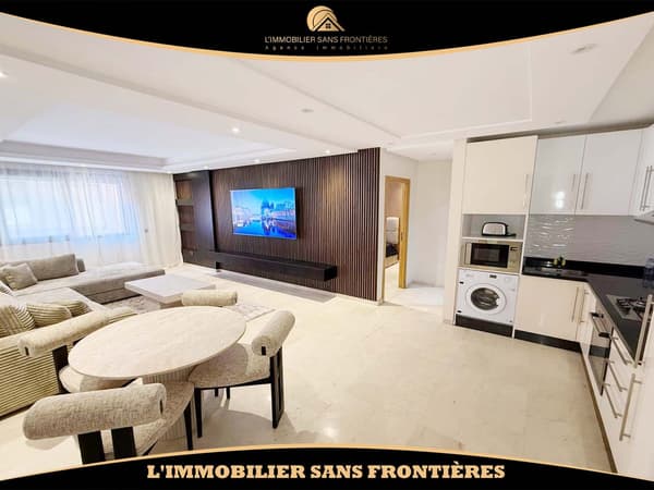Appartement meublé à vendre à Semlalia, Marrakech – 1er étage – 80 m²