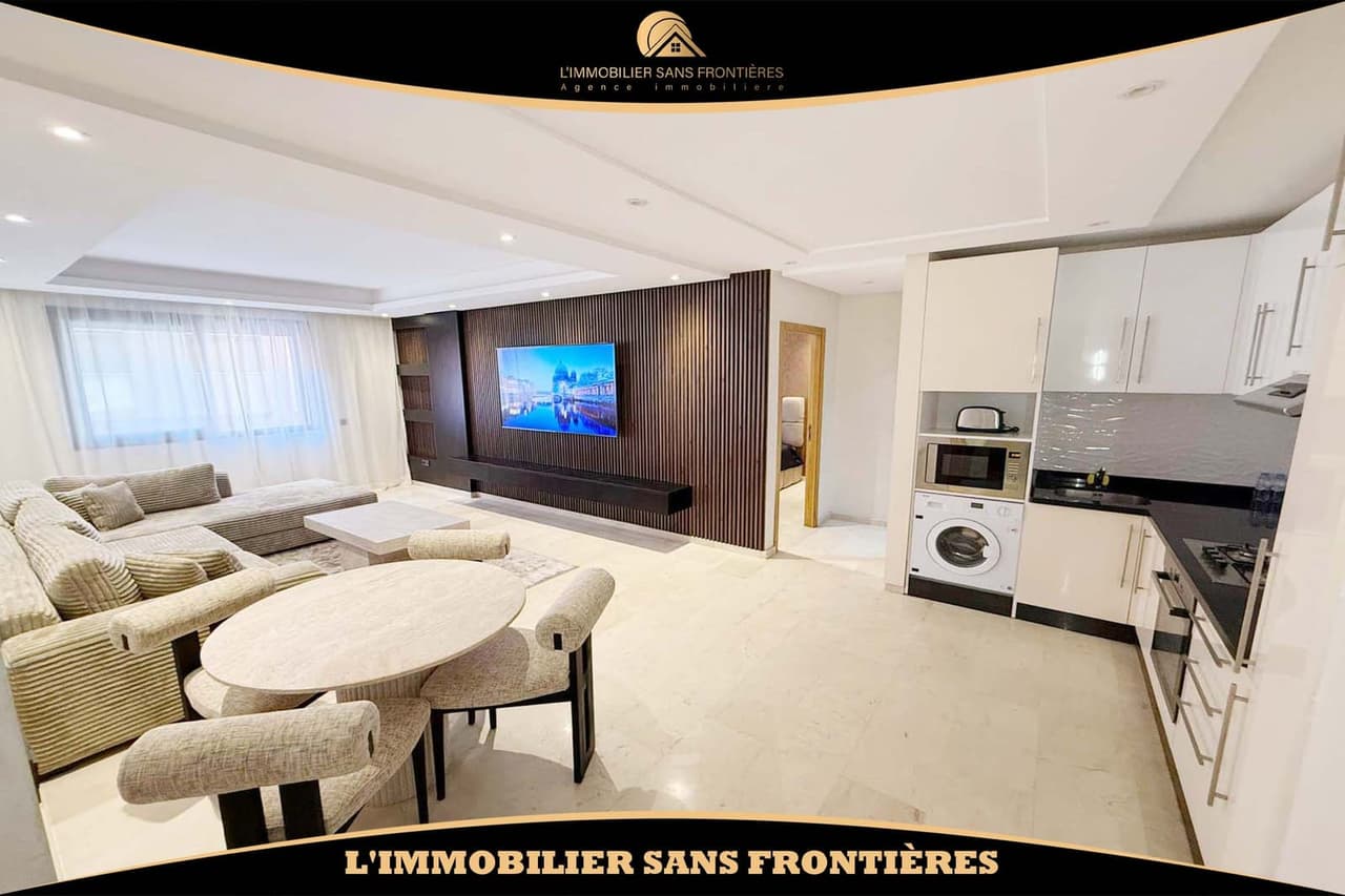 Gemeubileerd appartement te koop in Semlalia, Marrakech - 1e verdieping - 80 m²