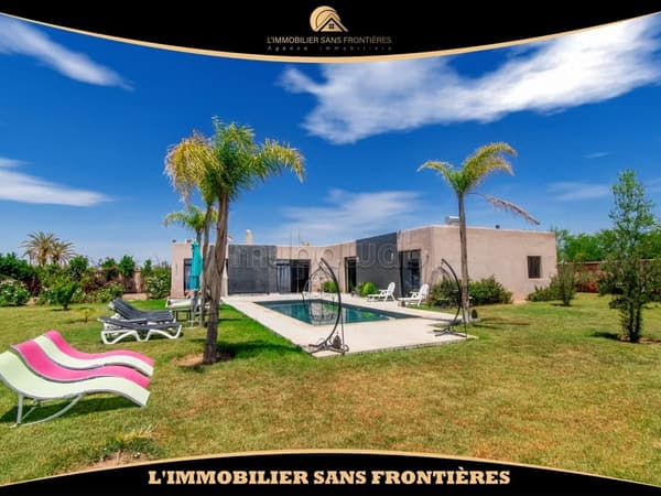 Villa meublée en sous location à Route de Fès : Titre d'habitation négociable