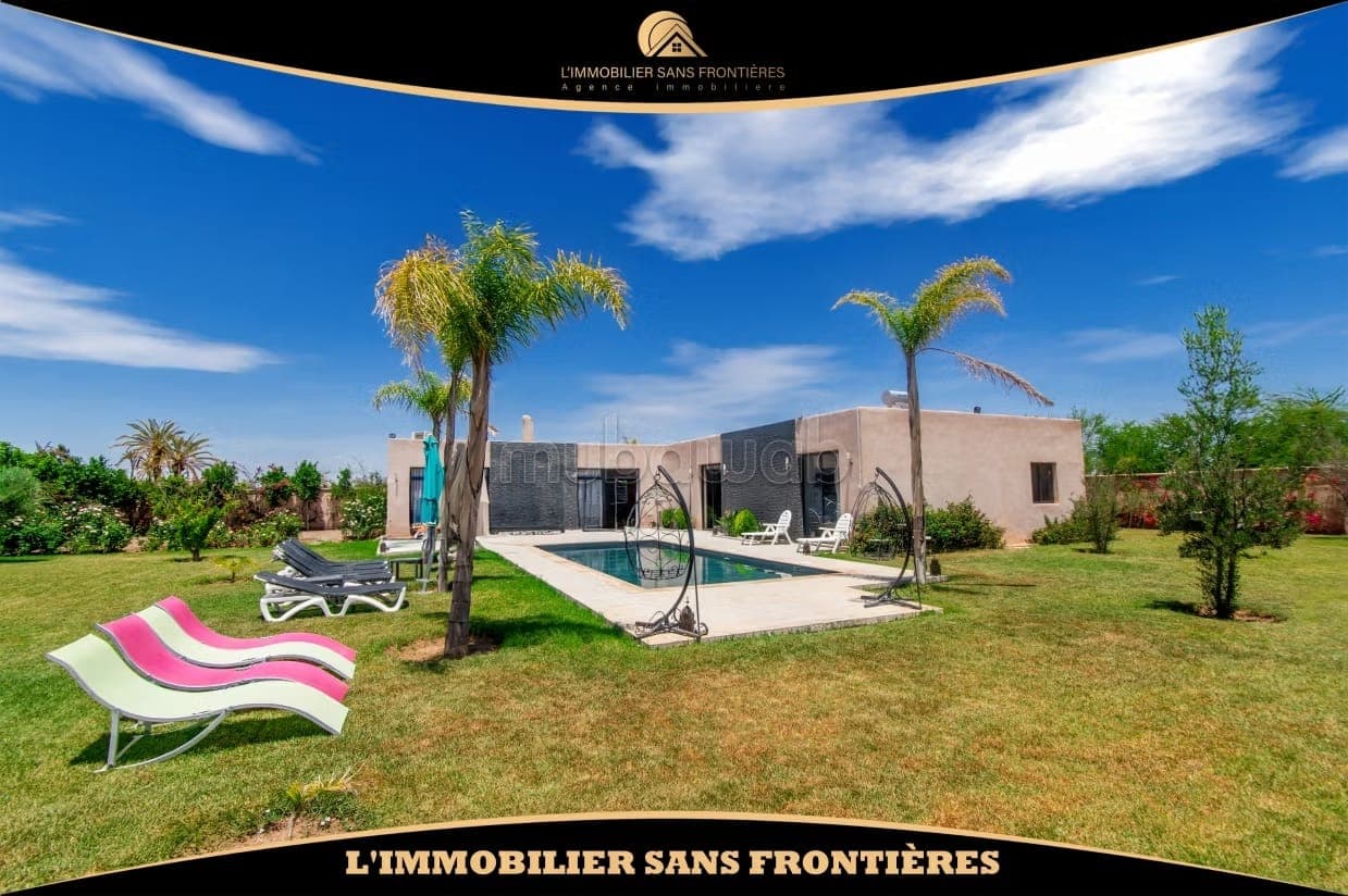 Villa meublée en sous location à Route de Fès : Titre d’habitation négociable
