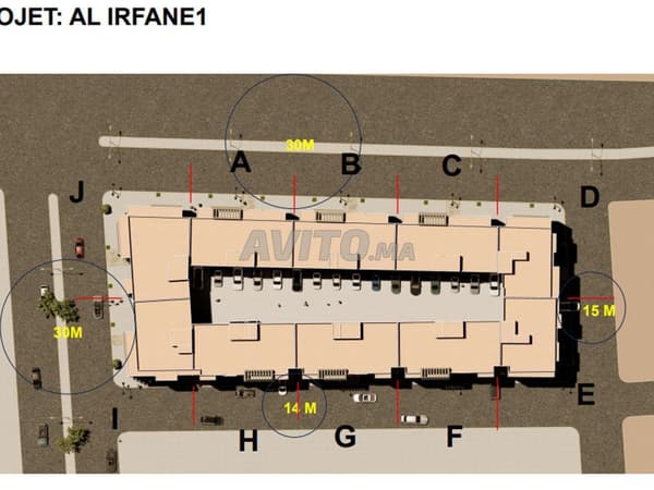 Appartement à vendre 61 m² à Fès